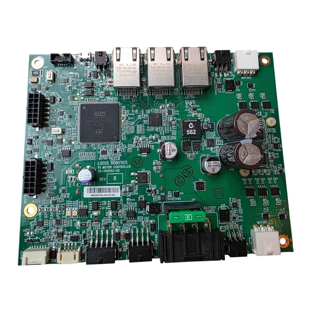 Locus Robotics R1 Motor Controller 05-000002-00‎ Rev B ARM STM32F407IGT6 PCB H1